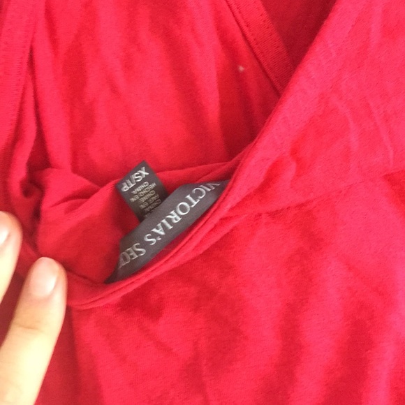 Victoria’s Secret Slouchy Red Halter - Picture 4 of 4